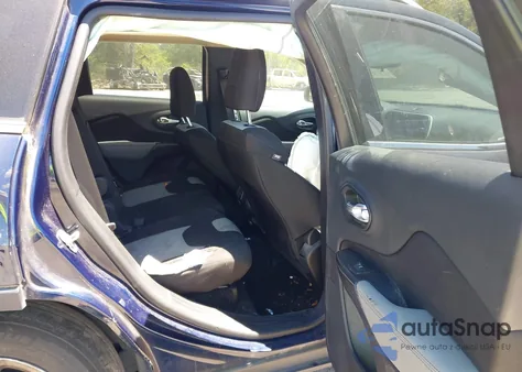 2014 Jeep Cherokee Latitude из США, поврежденный, VIN 1C4PJMCS0EW296402